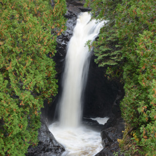 cascade state park waterfalls